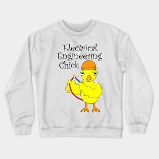 Electrical Engineering Chick Sparks Crewneck Sweatshirt